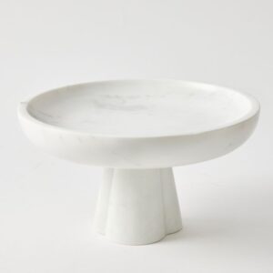 Allegra Marble Footed Bowl