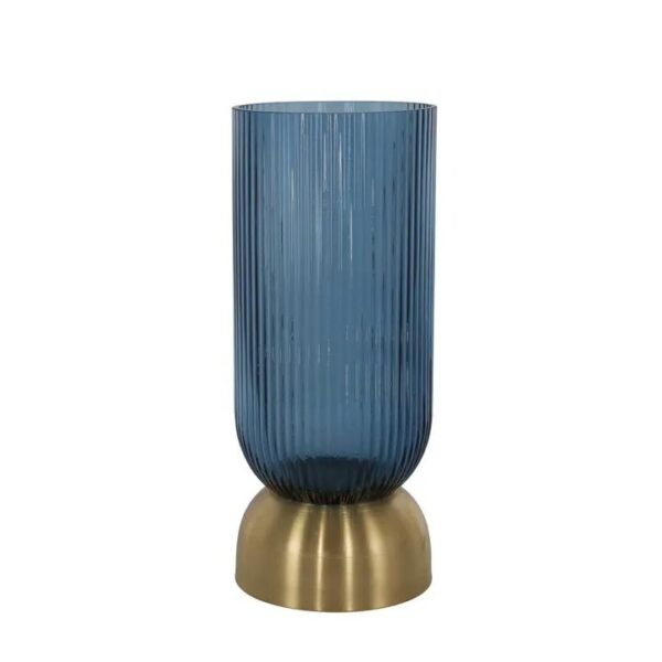 Carson Glass Vase - Blue