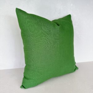 Green Linen Cushion